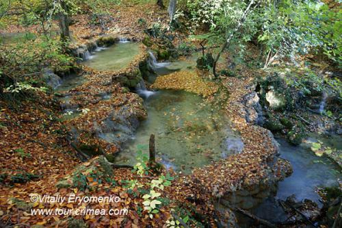 Отдых в Крыму. Водопад Серебряные струны